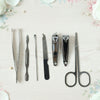 7 in 1 Stainless Steel Manicure Pedicure Grooming Kit