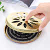 2 in 1 Metal Mosquito Coil Stand cum Incense Burner (15x15 Cm, 1 Pc)