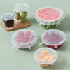 12 Peace Reusable Stretch Lids Set with 2 Storage Pouches ƒ?? Flexible Food Cover Lids