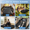 Inflatable Car Air Mattress Bed (132 ?? 96 cm, 1 Set)