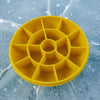 Flexible round ice mold tray