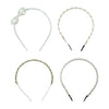 Party wear pearl hair accessory