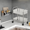 2 Layer Multipurpose Storage Trolley with Wheels (1 Pc)