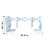 Adjustable Telescopic Iron Desk Book Stand (1 Pc)