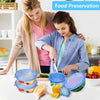 Reusable Silicone Stretch Lids 4 Piece Set