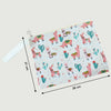 Printed Zipper Pouch (26 ?? 21 cm, 1 Pc)