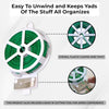 Reusable Green Twist Tie Roll (50 Meter Length)