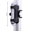 Rechargeable LED Bicycle Front & Rear Safety Light (1 Pc)