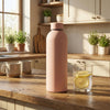 Stainless Steel Double Wall Vacuum-Insulated Drink Water (Pink / 500 ML Approx)