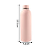 Stainless Steel Double Wall Vacuum-Insulated Drink Water (Pink / 500 ML Approx)