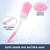 Bottle & Nipple Cleaning Brush with 360?ø Rotary Handle (1 Pc)