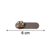 Cute Bunny Face Decorative Hair Clips Set (4 Pc)