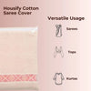 Zip Closure Saree Storage Bag (14.5??16.5 Cm, 1 Pc)