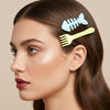 Fun snack theme hair pins