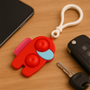 Pop-it Fidget Keychain Toy - (1 Pc  Mix Color)