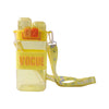 Stylish Kids Plastic Water Bottle With Straw And Leakproof Lid (500 Ml Approx)