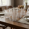 Transparent Janta Drinking Glass Set (300ml, 6 Pc Set)
