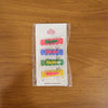 Cute ƒ??Happyƒ?� Bone-Shaped Snap Hair Clips Set (4 Pc)