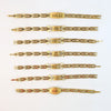 Metal Rakhi Bracelet For Brother Chain Rakhi With Wording (Mix Design 1 Pc)