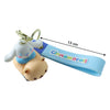 Cute Cartoon Dog Character Silicone Keychain (1 Pc)