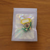Cute Avocado Cartoon Character Keychain (1 Pc)
