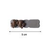 Elegant Bow Design Hair Clips Set (4 Pc)