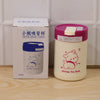Cute Cartoon Printed Glass Tumbler With Lid And Straw (400 Ml)