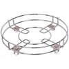 3018 Stainless Steel Gas Cylinder Trolley With Wheels Lpg Cylinder Roller Stand Movable Trolley