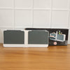 Wall Mounted 4-Compartment Bathroom Storage & Soap Holder
