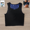 Mens Slim Fit Sweat Shaper Tank Top (Lxl 1 Pc)
