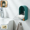 Wall Mounted Soap Holder With Drain Tray (1 Pc)