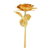 Luxury Decorative Gold Plated Artificial Golden Rose with Premium Box
