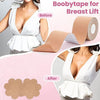 6596 Boob Tape With 10 Pairs Nipple Cover Cotton Wide Thin Breast Tape - Womens  Girls Breast Lift Booby Tape - Push Up  Lifting Tape - Suitable For All Breast Types - Breast Lift Bra Tape - Bob Tape For Natural Breast Lift (1 Pc 5 Meters)
