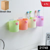 bathroom toothbrush organizer set