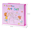 Super Mega Art  Craft Drawing Coloring Kit (208 Pc)