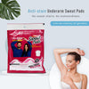 0978 Underarms Sweat Pads Disposable Highly Absorbent Pads Cotton Anti-allergic Anti Bacteria Anti Smell Underarm Perspiration Pad For Men And Women (Pack Of 10)